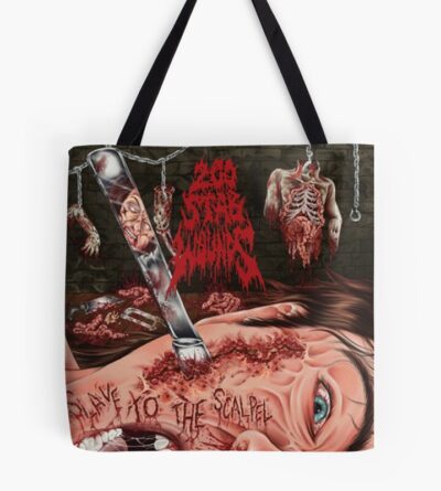 200 Stab Wounds Slave To The Scalpel Tote Bag Official 200 Stab Wounds Merch