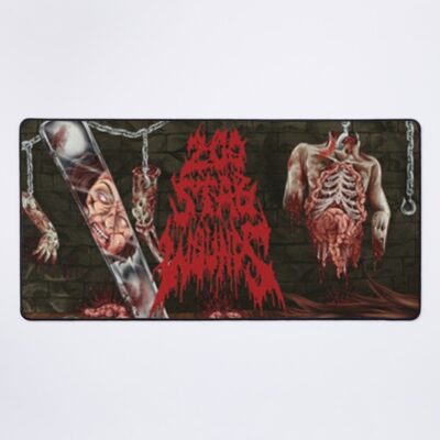 200 Stab Wounds Slave To The Scalpel Mouse Pad Official 200 Stab Wounds Merch